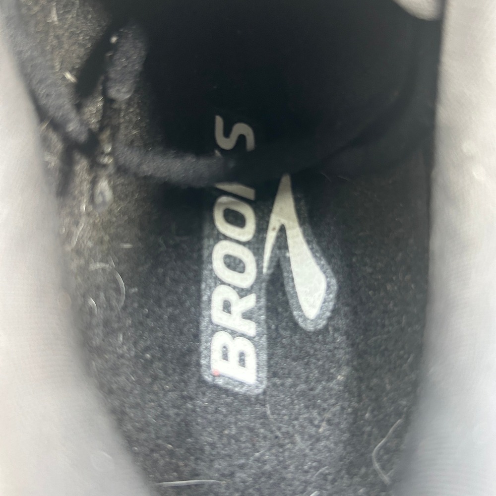 Brooks Glycerin GTS 21 Womens Size 8.5 Black White Running Shoes 1204091B090 - Picture 6 of 8